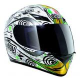 prilba AGV K3 MULTI asymetry green-gold