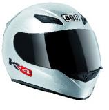 prilba AGV K4 Mono silver