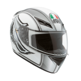 prilba AGV K3 MULTI Katana White/Gunmet 
