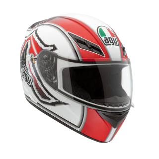 prilba AGV K3 MULTI Katana  Red 