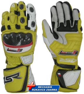 rukavice 4SR Kuba Smrž   yellow