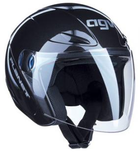 prilba AGV Planet Mono black metal