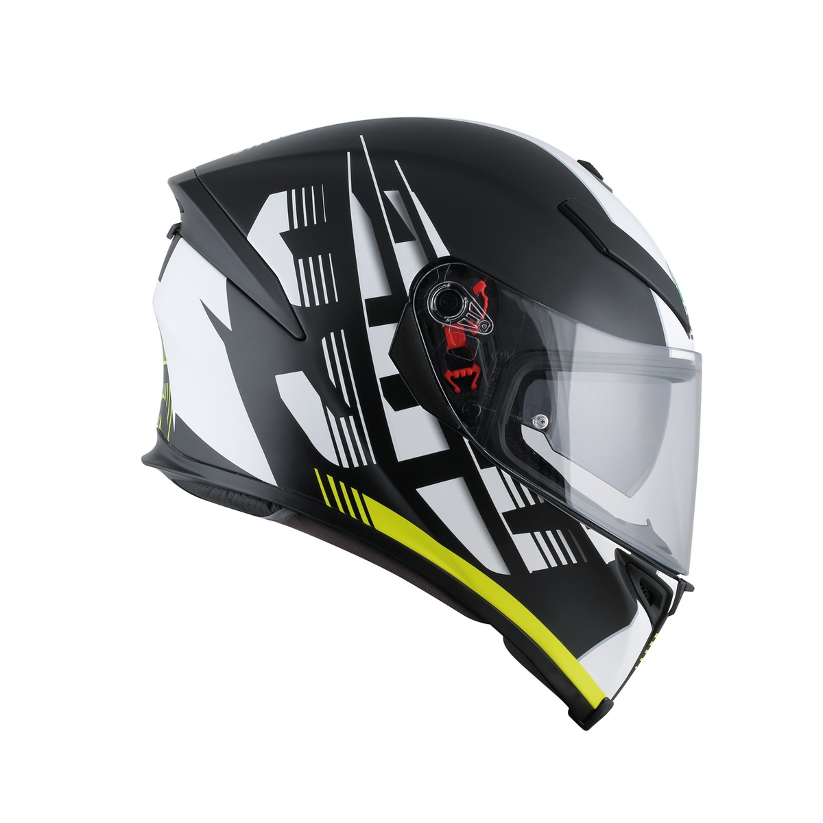 Prilba AGV K5 S DARKSTORM Matt Black/Yellow