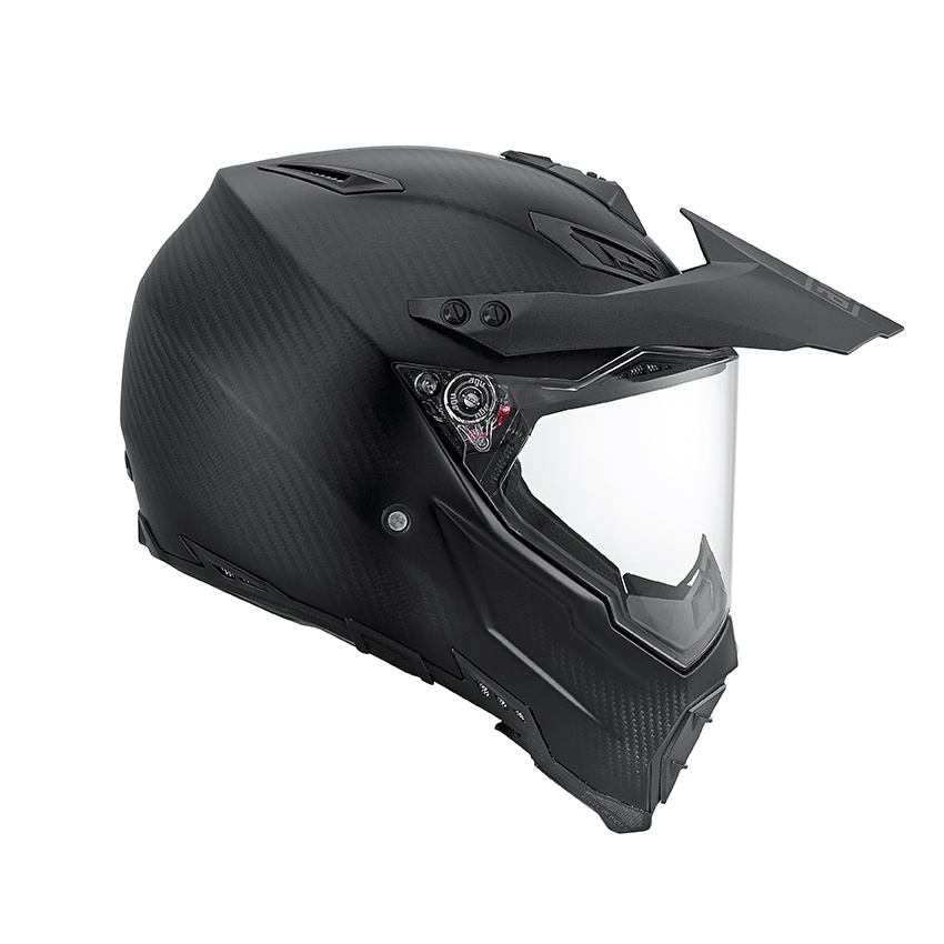 prilba AGV AX-8 Dual CARBON Carbon Matt