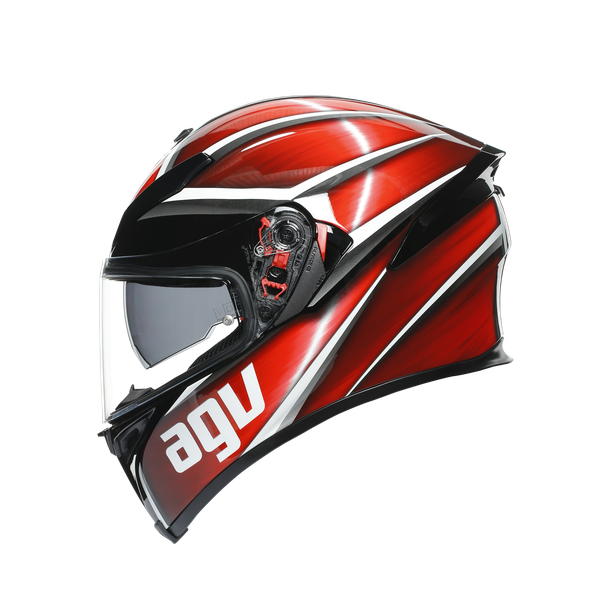 Prilba AGV K5  TEMPEST BLACK/RED