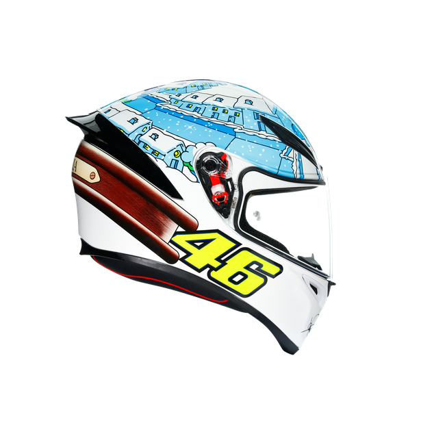 Prilba AGV K1 TOP - ROSSI WINTER TEST 2017