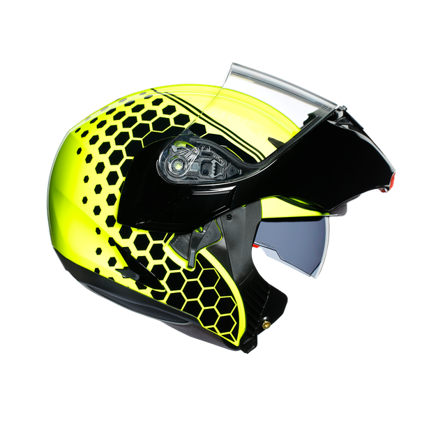 Prilba AGV COMPACT ST MULTI - DETROIT YELLOW FLUO/BLACK 