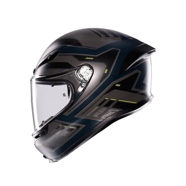 Prilba AGV K6 S ENHANCE MATT GREY/YELLOW FLUO