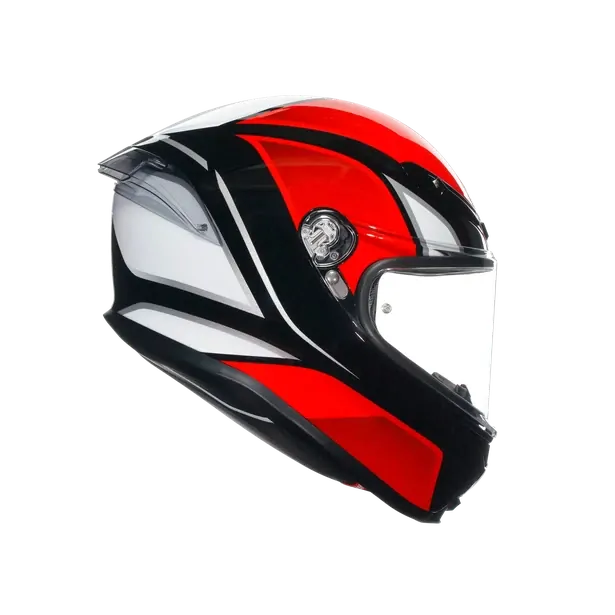 Prilba AGV K6 S HYPHEN BLACK/RED/WHITE