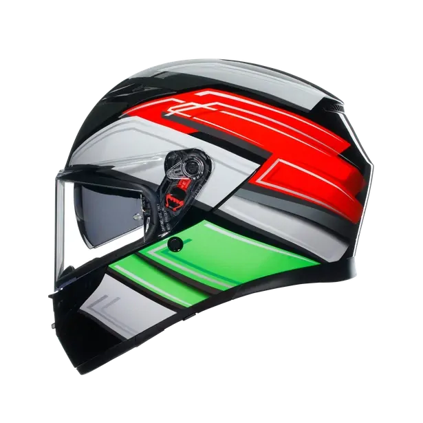 Prilba AGV K3 WING BLACK/ITALY
