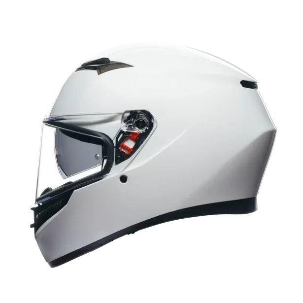 Prilba AGV K3 MONO SETA WHITE