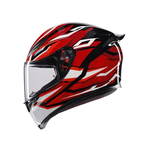 Prilba AGV K1 S LION BLACK/RED/WHITE