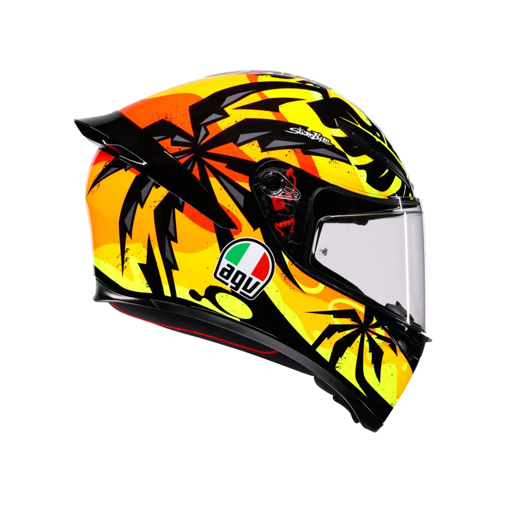 Prilba AGV K1 S TROPICRUSH BLACK/ORANGE