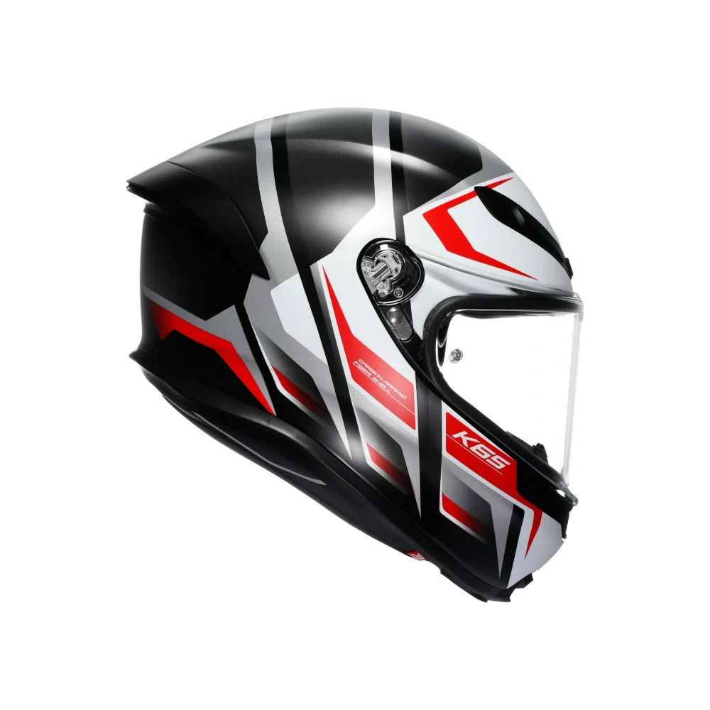 Prilba AGV K6 S E2206 - KARVE MATT BLACK/WHITE/RED