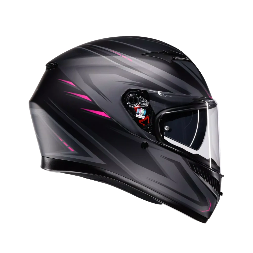 Prilba AVG K3 SYTH MATT BLACK/PINK