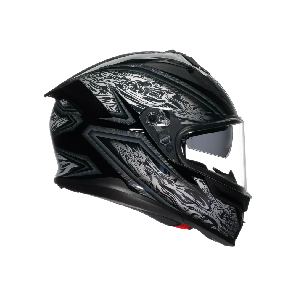 Prilba AGV K7 DAMASCUS BLACK/SILVER