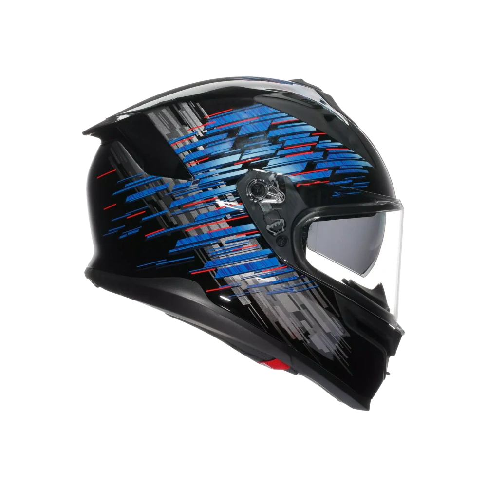 Prilba AGV K7 GENISYS MATT BLACK/BLUE/GREY
