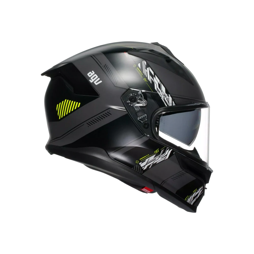 Prilba AGV K7 KYBER MATT GREY/YELLOW FLUO