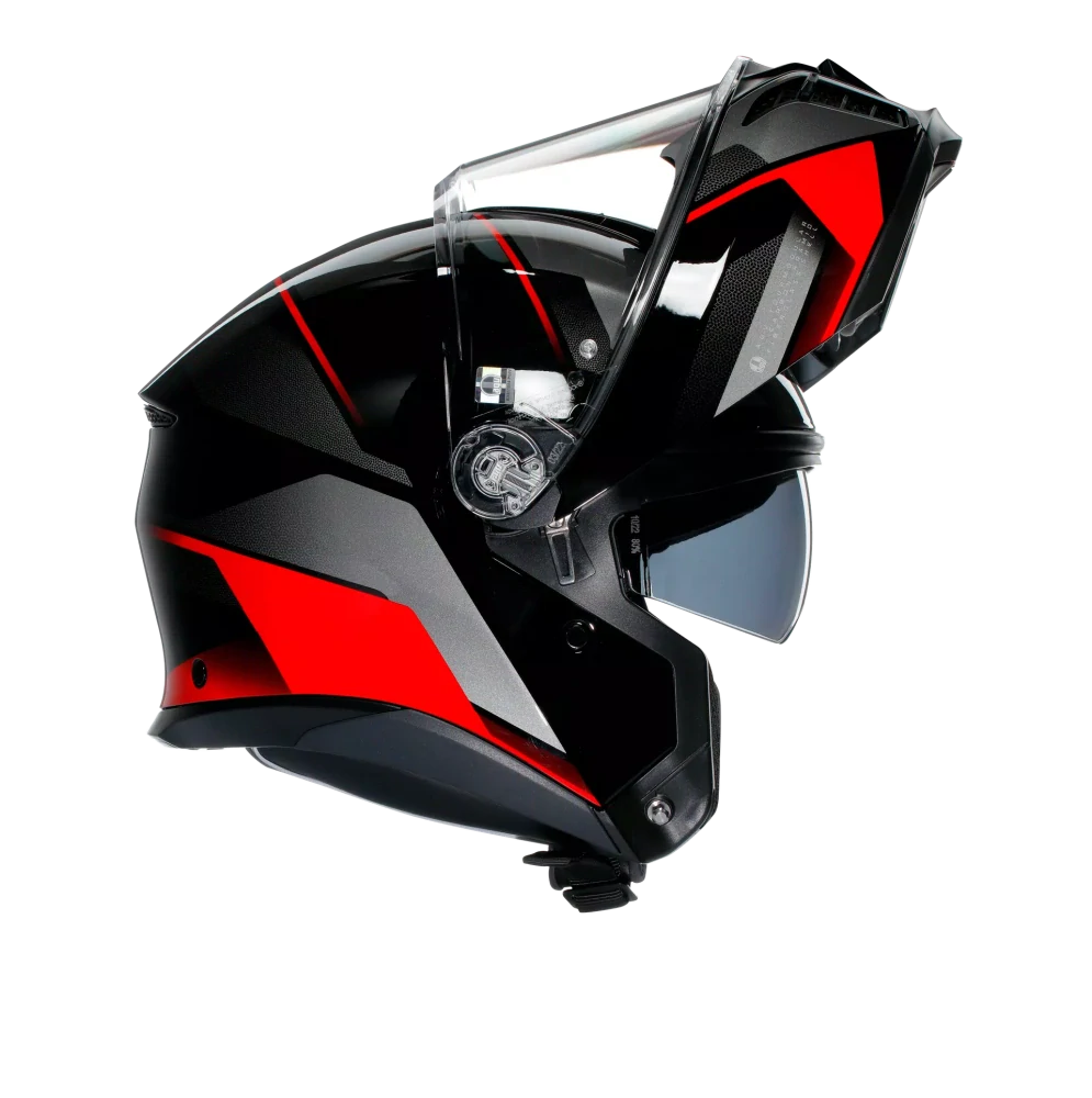 Prilba AGV TOURMODULAR PERCEPTION BLACK/RED