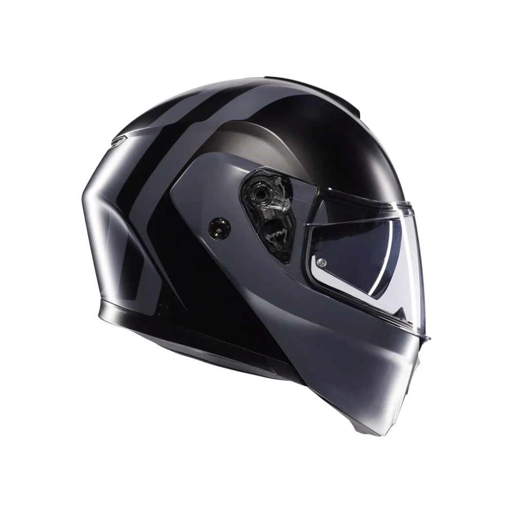 Prilba AGV Streetmodular RESIA MATT BLACK/GREY