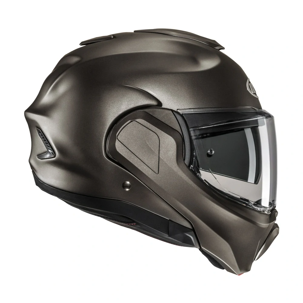 Prilba HJC F100 SEMI FLAT TITANIUM/matná titánová