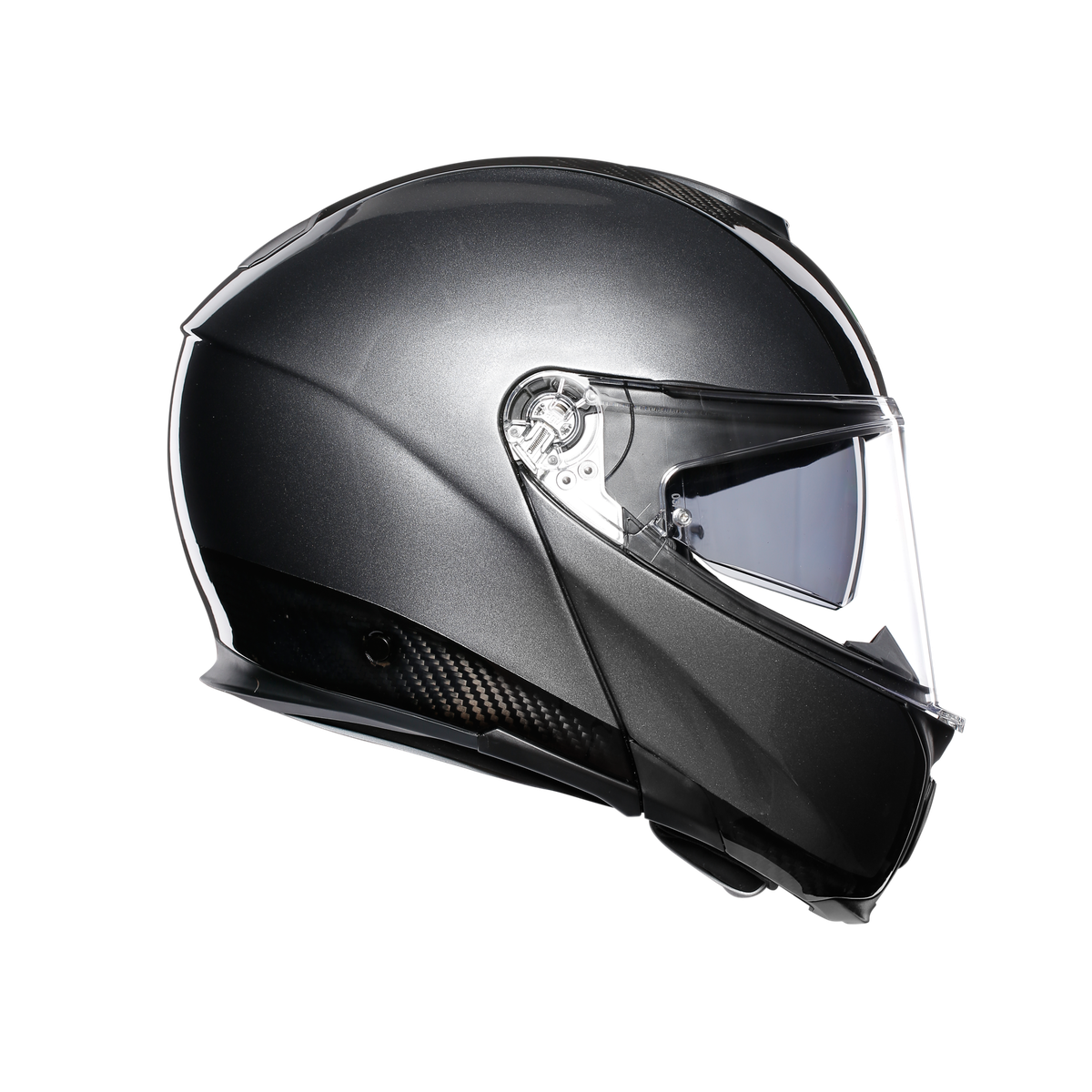 Prilba AGV SPORTMODULAR - CARBON/DARK GREY