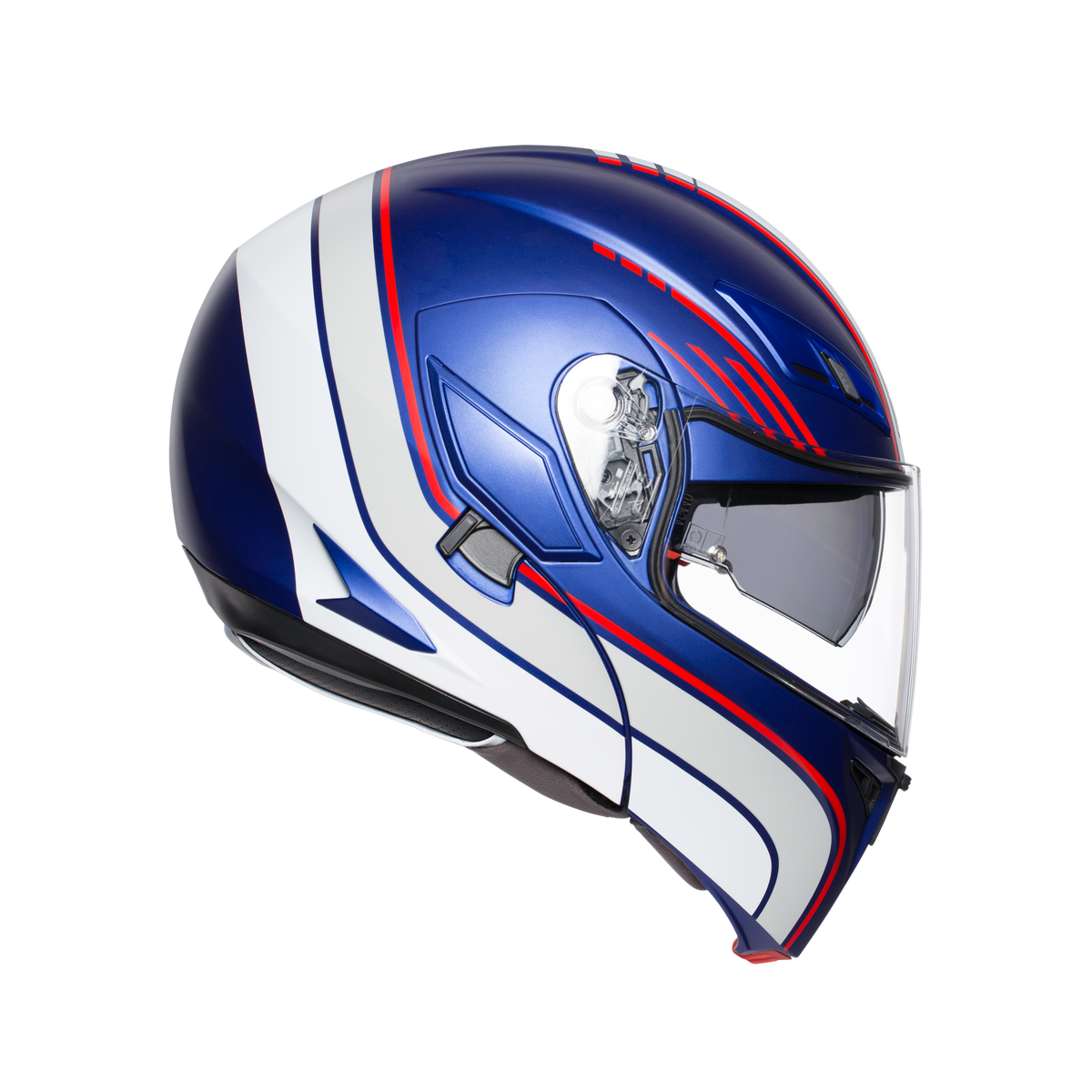 Prilba AGV Compact BOSTON MATT BLUE/WHITE/RED