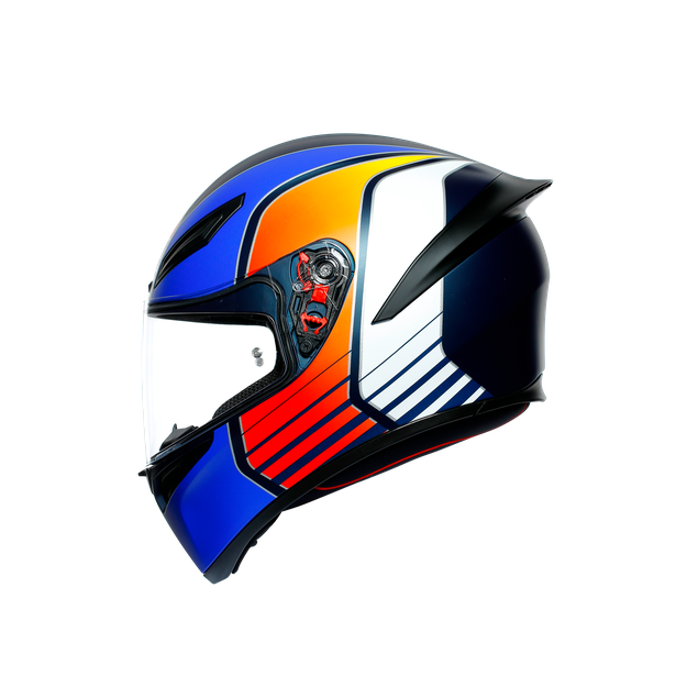 Prilba AGV K1 POWER MATT DARK BLUE/ORANGE/WHITE