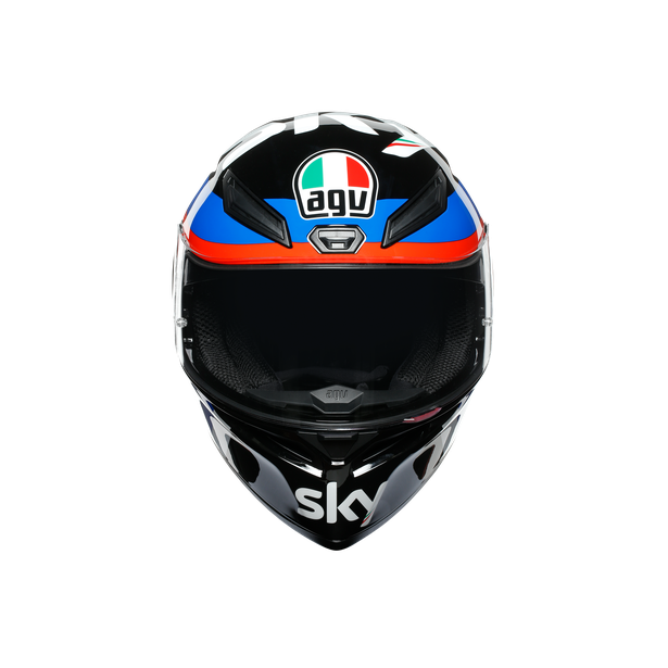 Prilba AGV K1 REPLICA - VR46 SKY RACING TEAM BLACK/RED 