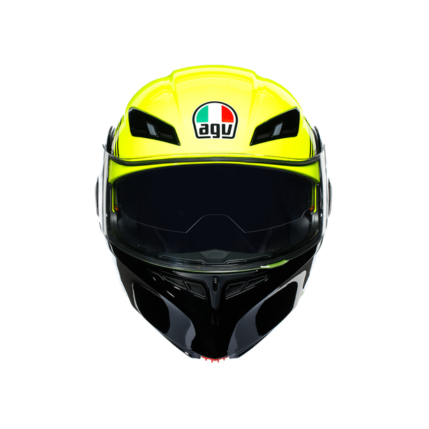 Prilba AGV COMPACT ST MULTI - DETROIT YELLOW FLUO/BLACK 