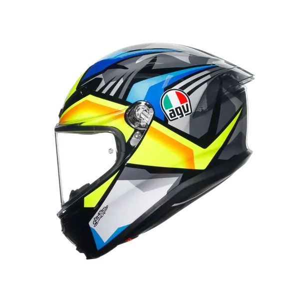 Prilba AGV K6 S JOAN BLACK/BLUE/YELLOW