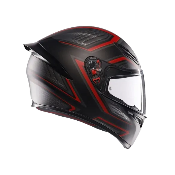 Prilba AGV K1 S SLING MATT BLACK/RED