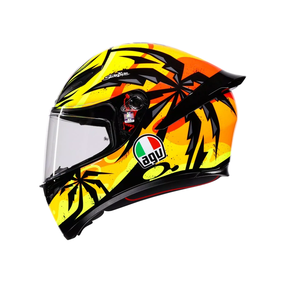 Prilba AGV K1 S TROPICRUSH BLACK/ORANGE