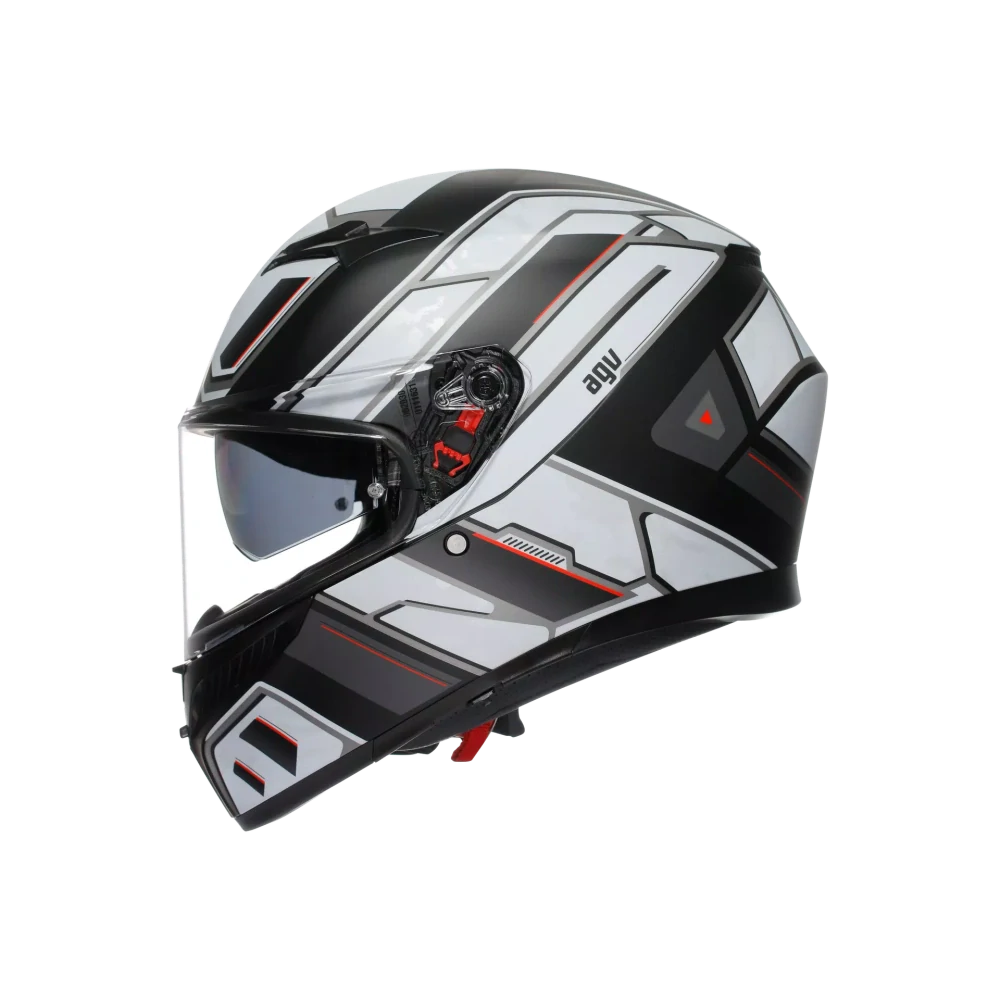 Prilba AVG K3 E2206 - RIVIA MATT BLACK/WHITE