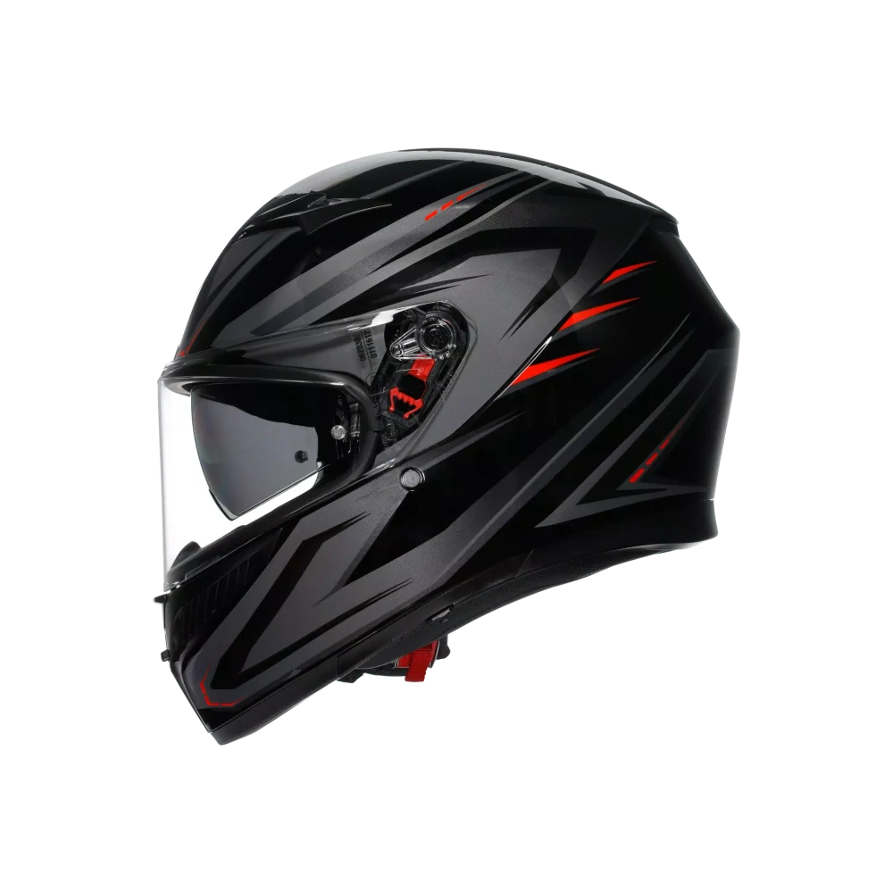 Prilba AVG K3 E2206 - SYTH BLACK/RED
