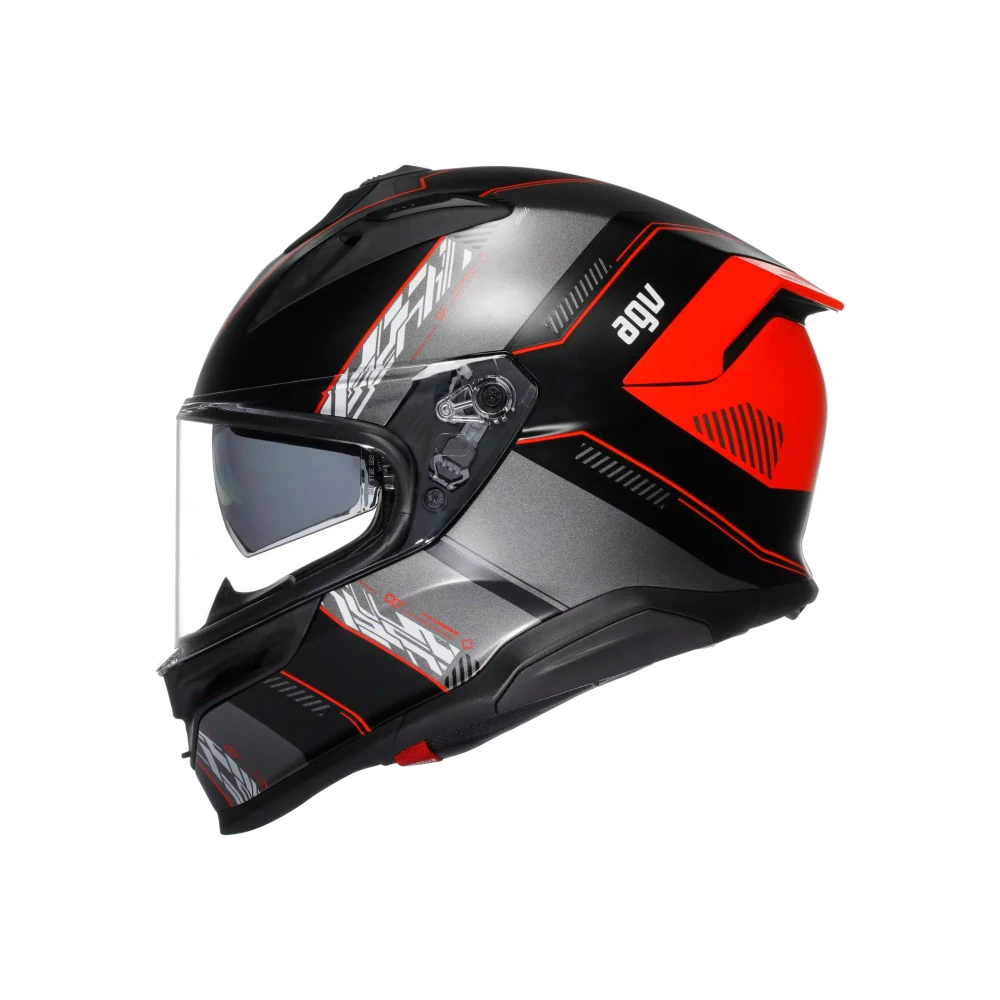 Prilba AGV K7 KYBER MATT BLACK/RED