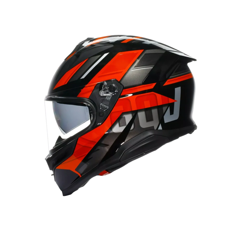 Prilba AGV K7 TAURAX BLACK/RED