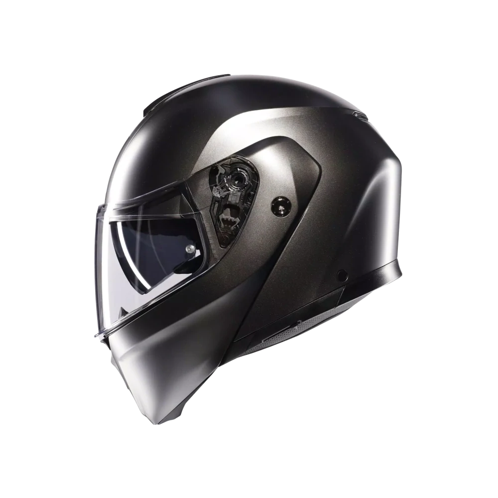 Prilba AGV Streetmodular MONO MATT ASFALTO GREY