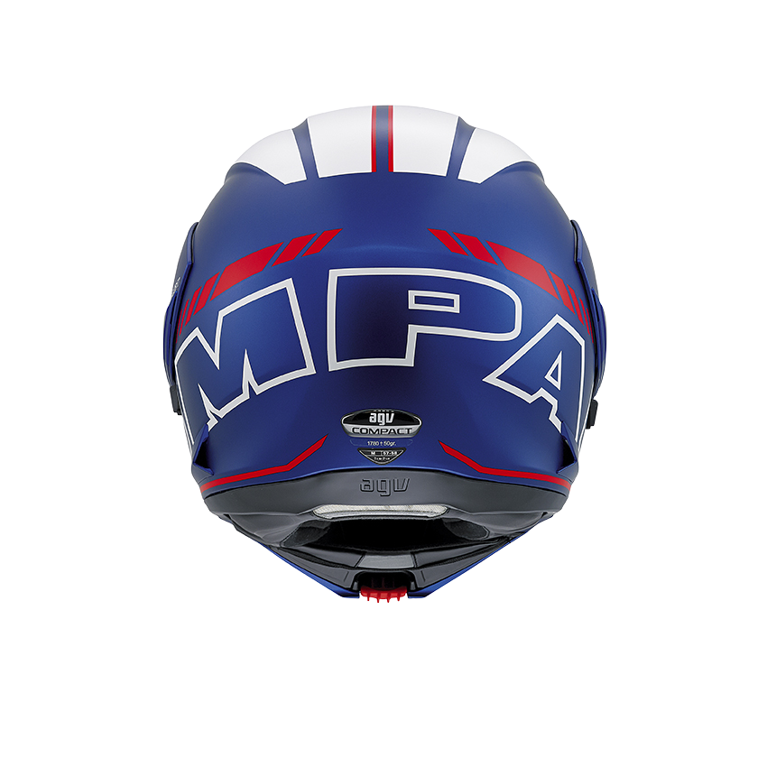 Prilba AGV Compact Seattle Matt Blue/White/Red