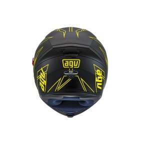 Prilba AGV K5 S HERO Black/Yelow Fluo