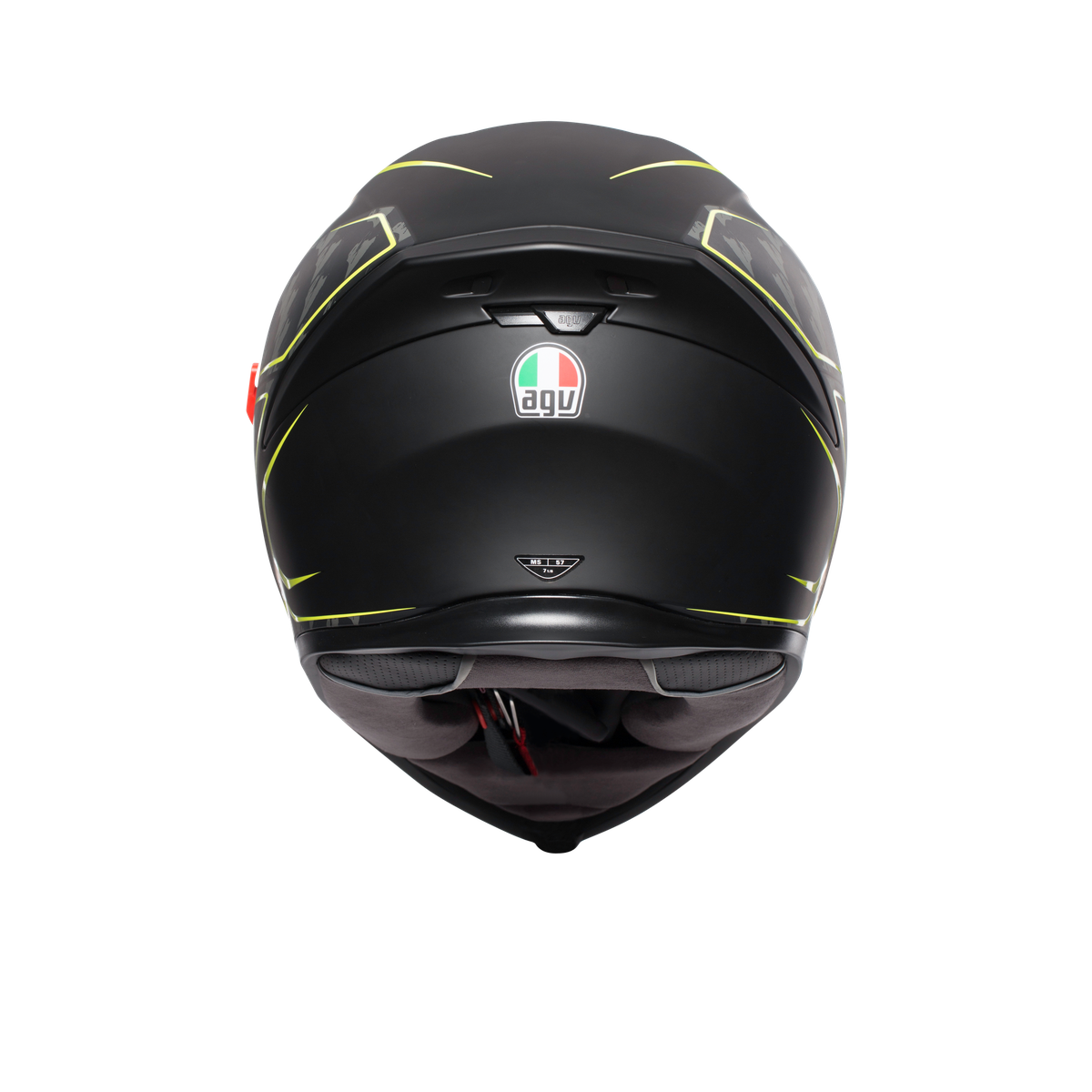 Prilba AGV K5 S TORNADO BLACK/YELLOW FLUO