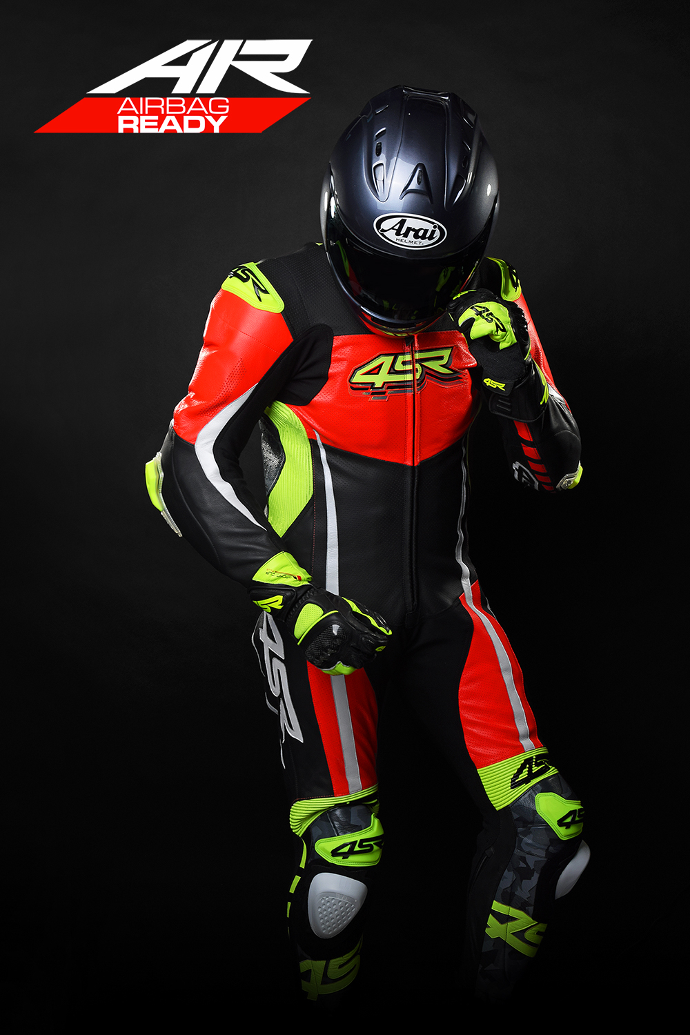 Kombinéza 4SR Racing Neon AR
