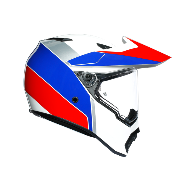 prilba AGV AX9 ATLANTE WHITE/BLUE/RED