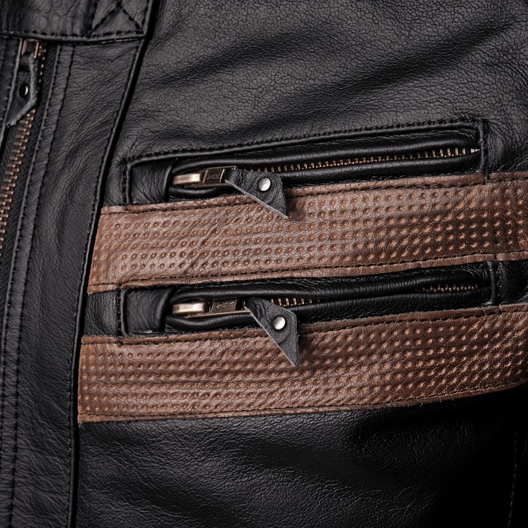 Kožená bunda 4SR Cool Evo Brown