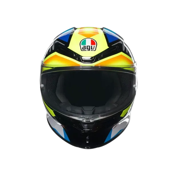 Prilba AGV K6 S JOAN BLACK/BLUE/YELLOW