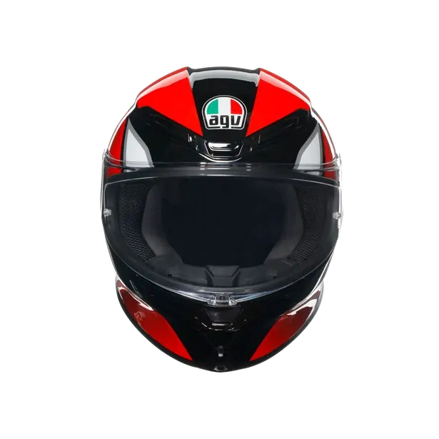 Prilba AGV K6 S HYPHEN BLACK/RED/WHITE