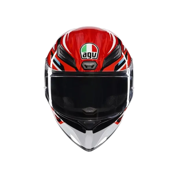 Prilba AGV K1 S LION BLACK/RED/WHITE