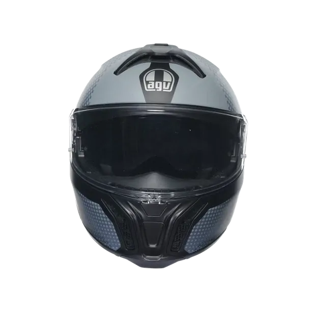 Prilba AGV TOURMODULAR TEXTOUR MATT BLACK/GREY