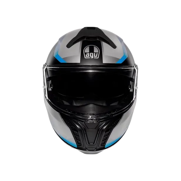 Prilba AGV TOURMODULAR STRAY MATT BLACK/GREY/BLUE