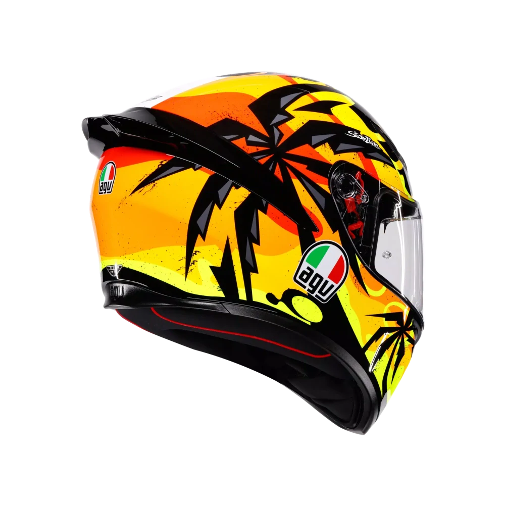Prilba AGV K1 S TROPICRUSH BLACK/ORANGE
